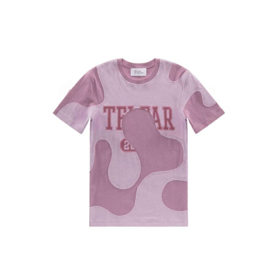 Apparel * | Cheap Telfar Camo T-Shirt Lavender