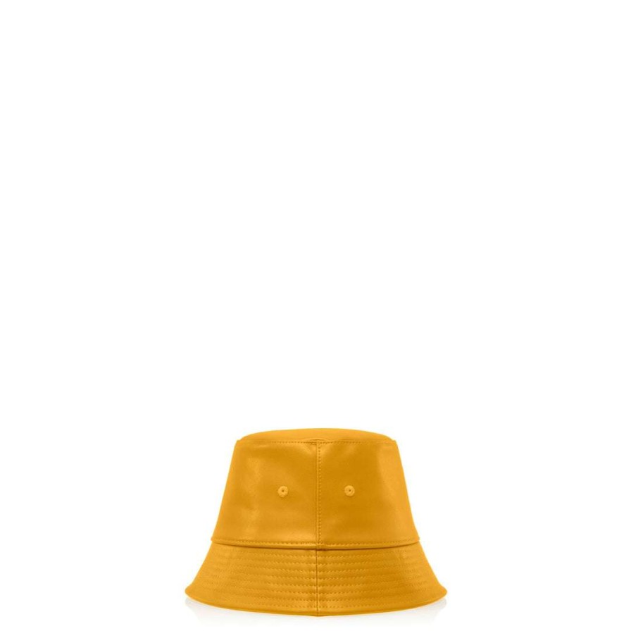 Accessories * | Hot Sale Telfar Bucket Hat Mustard