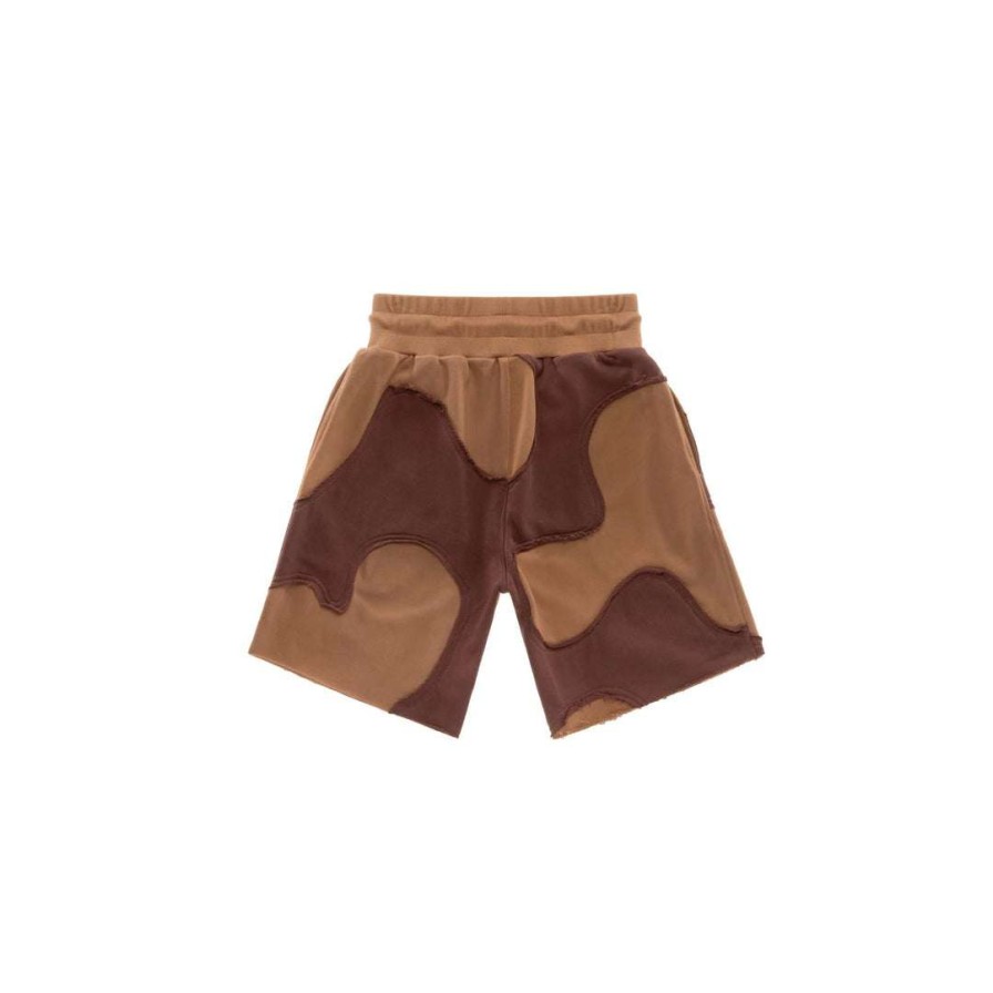 Apparel * | Cheapest Telfar Camo Sweatshort Chocolate