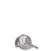 Accessories * | Budget Telfar Hats + Belts Logo Embossed Hat Silver