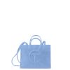 Bags * | Budget Telfar Medium Cerulean Shopping Bag