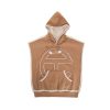 Apparel * | Best Deal Ugg X Telfar Sideless Hoodie Chestnut Hoodies + Sweats