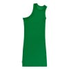 Apparel * | New Telfar Rib Knits Half Tank Tunic Greenscreen