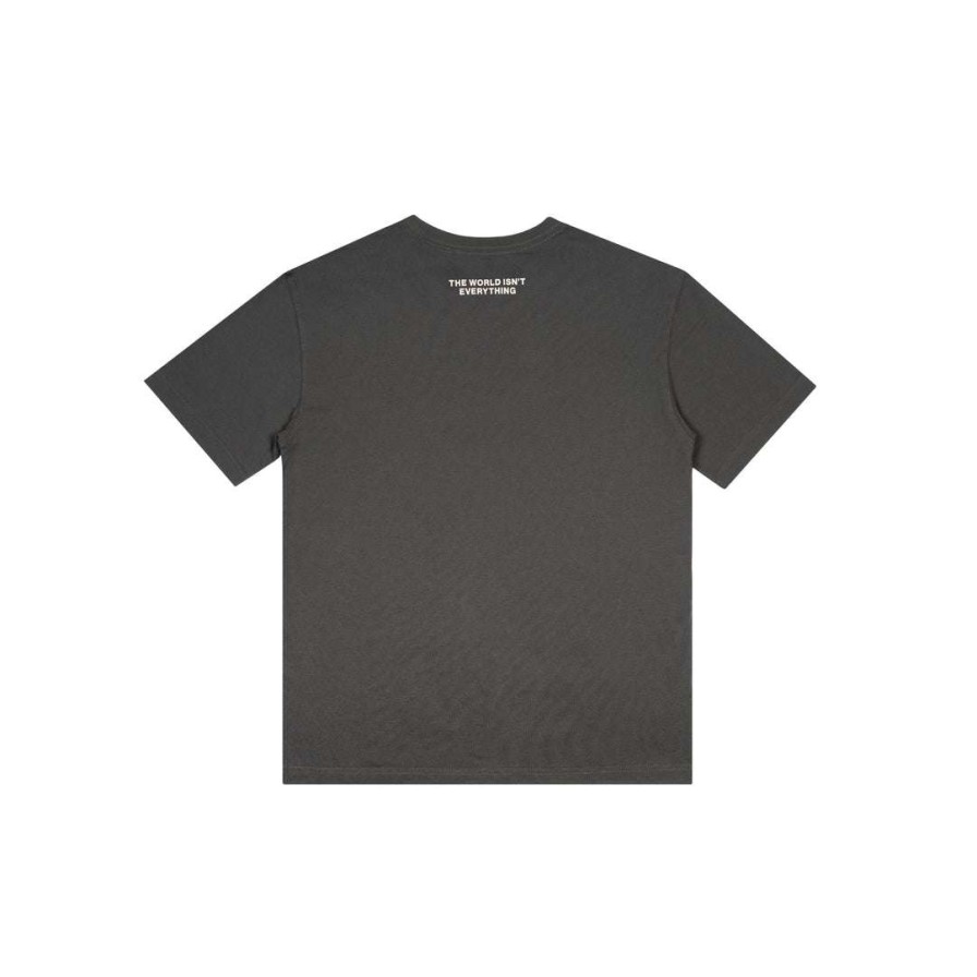 Apparel * | Best Reviews Of Telfar Florence Invite T Charcoal T-Shirts