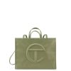 Bags * | Brand New Telfar Large Drab Shopping Bag Shopping Bags