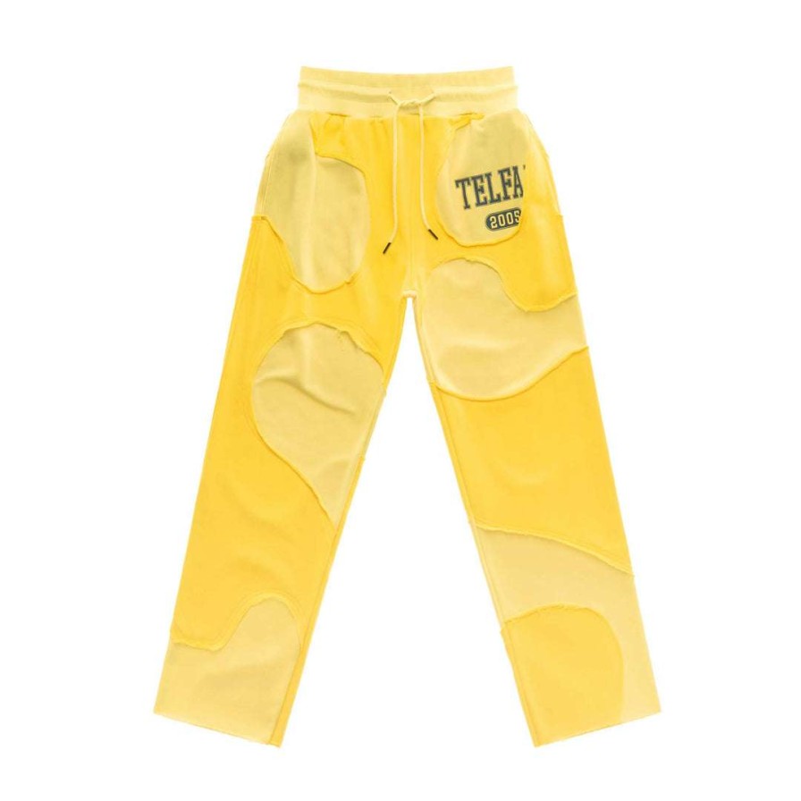 Apparel * | Discount Telfar Camo Sweatpant Yellow