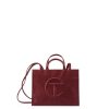 Bags * | Discount Telfar Shopping Bags Medium Oxblood Shopping Bag