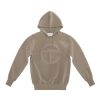 Apparel * | Promo Telfar Embossed Hoodie Grey