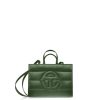 Bags * | Hot Sale Telfar Telfar Puff Medium Puff Shopper Green