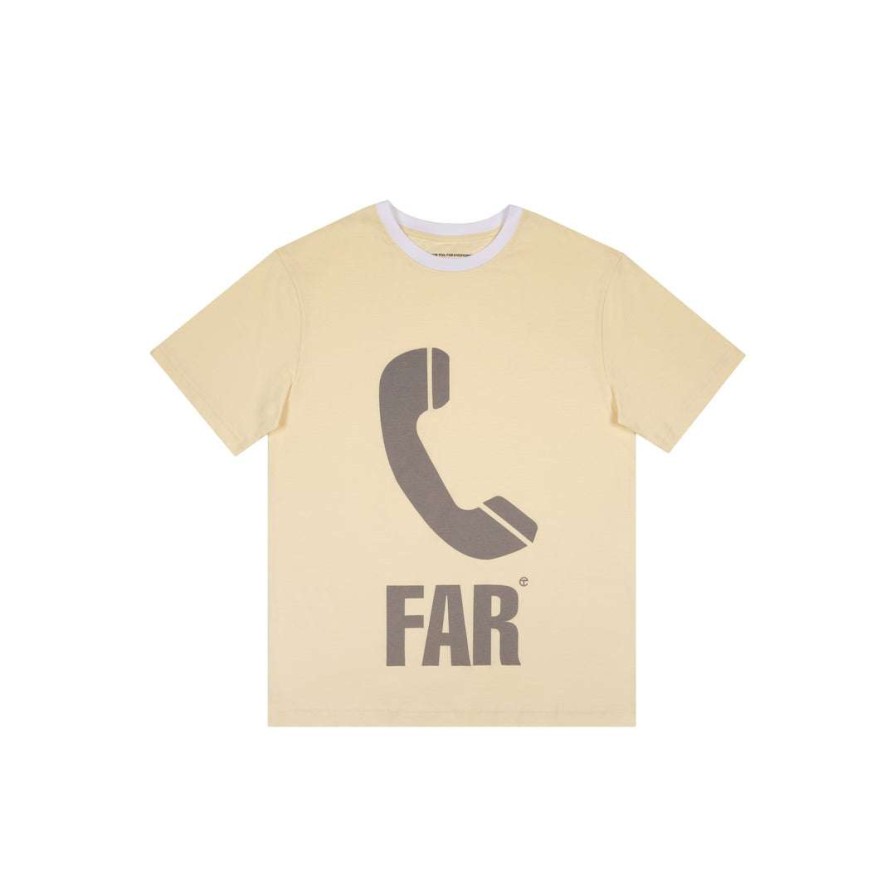 Apparel * | Best Pirce Telfar T-Shirts Telephone Ringer T Off-White