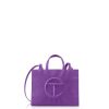 Bags * | Top 10 Telfar Shopping Bags Medium Grape Shopping Bag