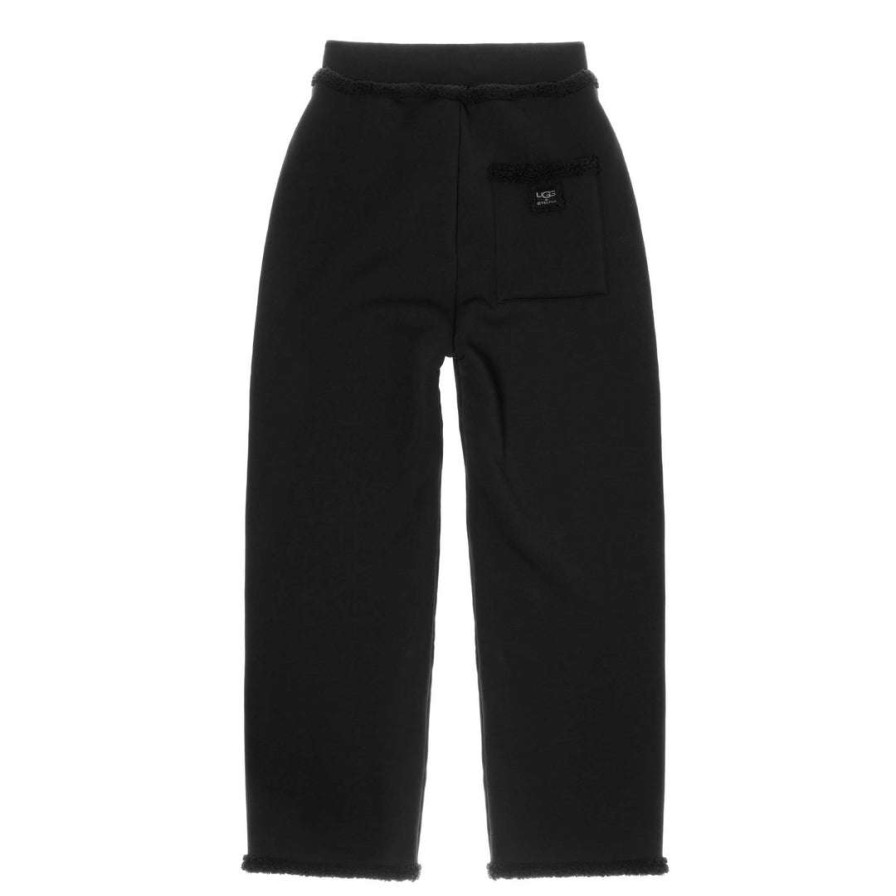 Apparel * | Outlet Ugg X Telfar Sweatpant Black Hoodies + Sweats