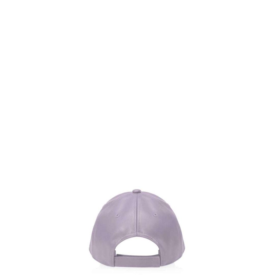 Accessories * | Deals Telfar Hats + Belts Logo Embossed Hat Lavender