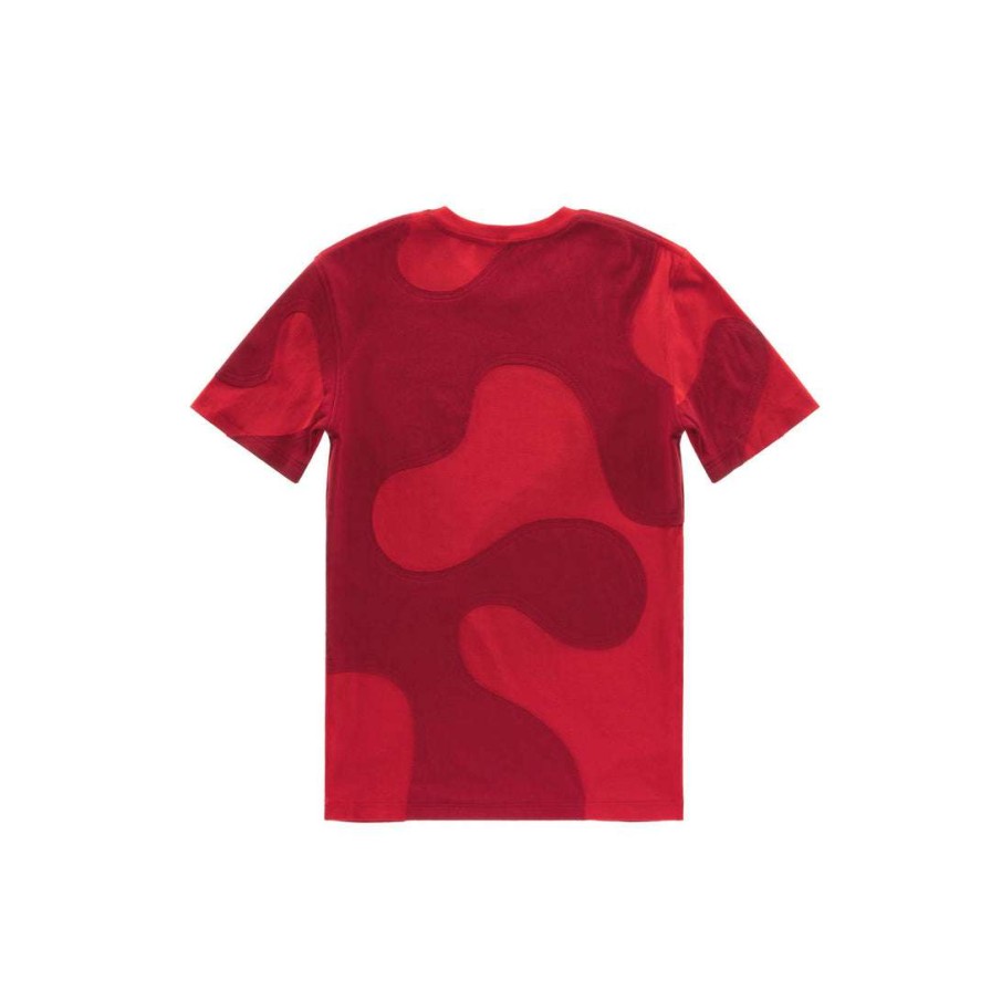 Apparel * | Best Sale Telfar Camo T-Shirt Red