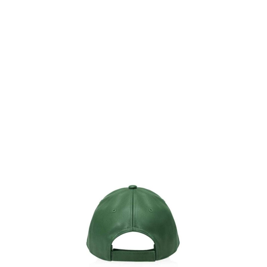 Accessories * | Outlet Telfar Logo Embossed Hat Leaf