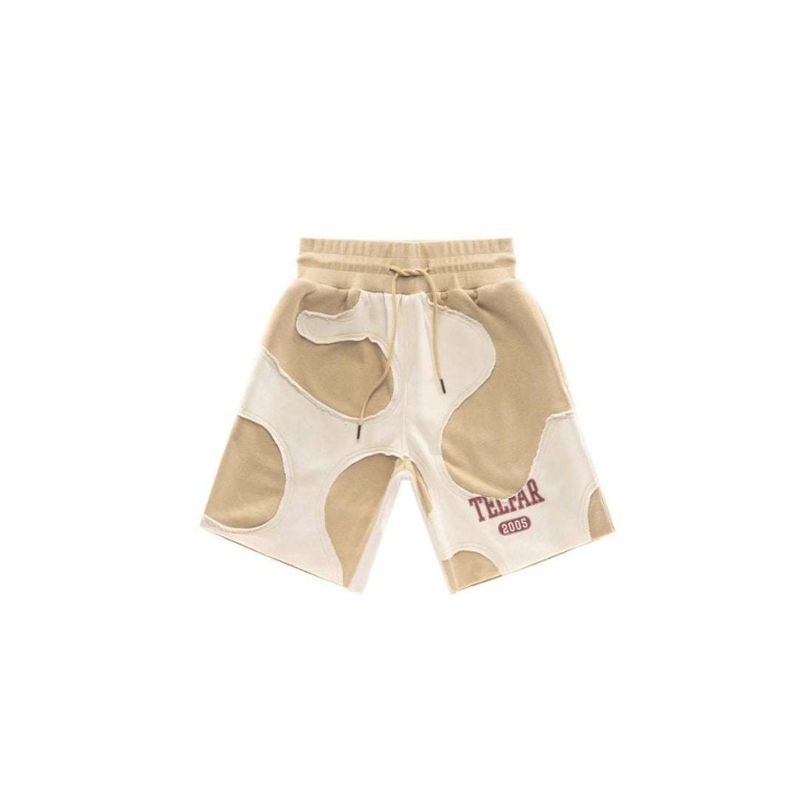 Apparel * | Coupon Telfar Camo Sweatshort Khaki