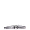 Accessories * | Deals Telfar Logo Belt Silver/Silver