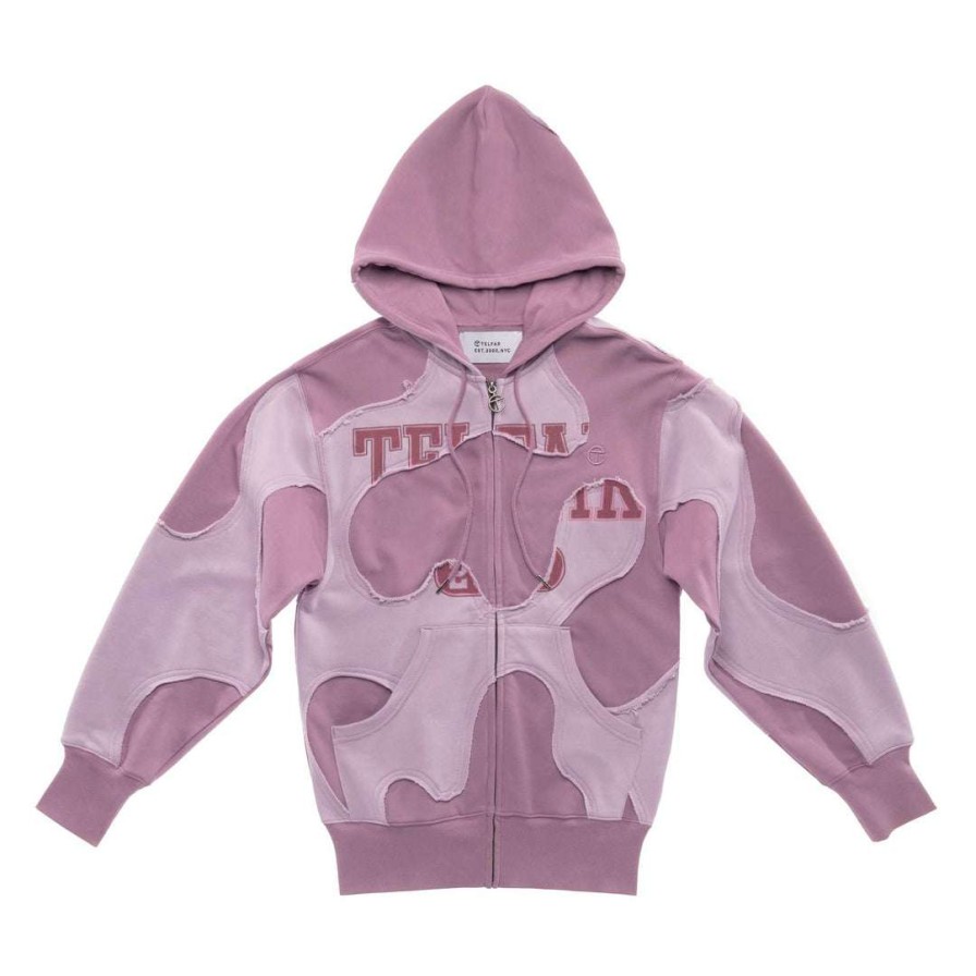 Apparel * | Cheap Telfar Camo Hoodie Lavender