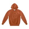 Apparel * | Best Pirce Telfar Embossed Hoodie Tan