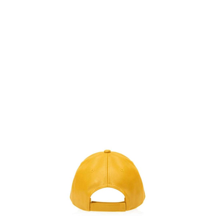 Accessories * | Discount Telfar Logo Embossed Hat Yellow