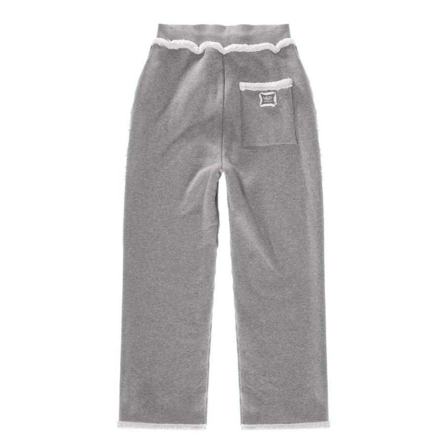 Apparel * | Brand New Ugg X Telfar Sweatpant Heather Grey Hoodies + Sweats