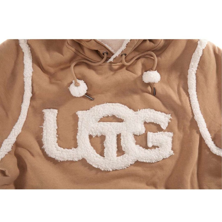 Apparel * | Top 10 Ugg X Telfar Hoodie Chestnut