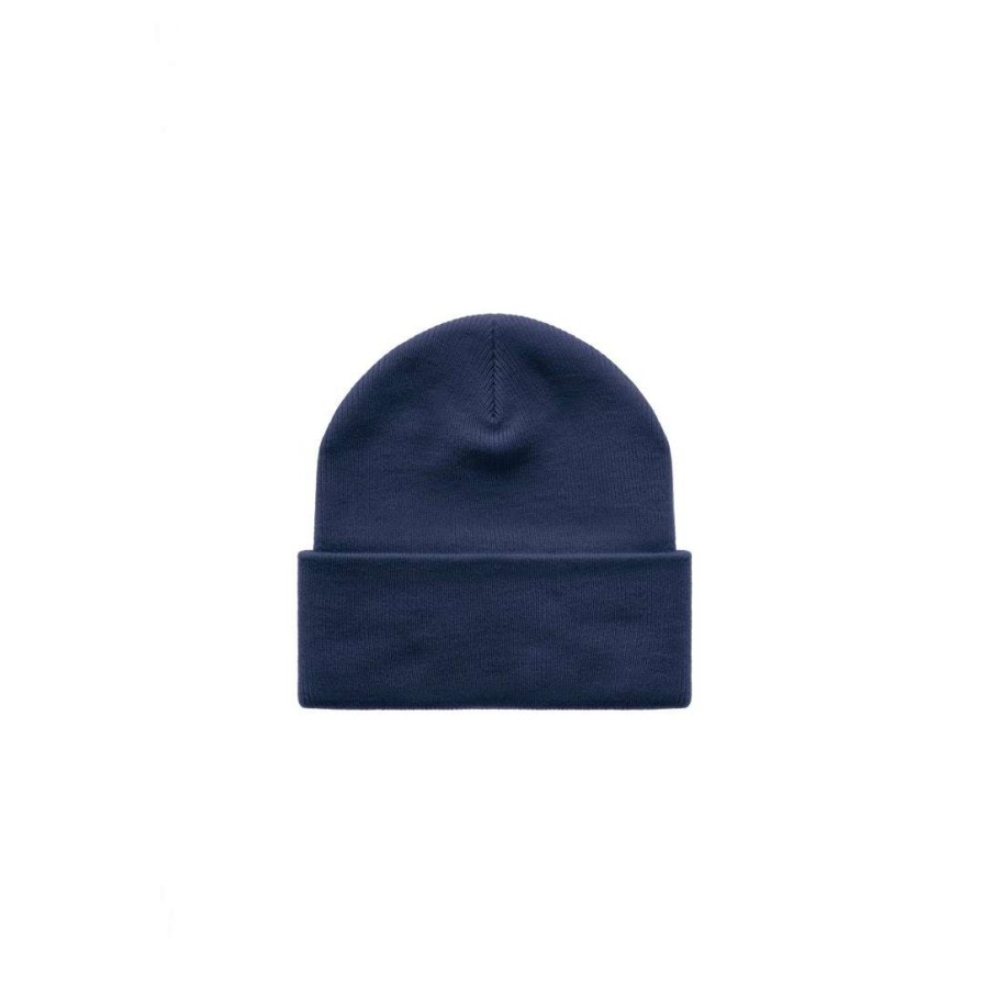 Accessories * | Best Sale Telfar Beanies Embroidered Beanie Navy