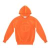 Apparel * | Promo Telfar Embossed Hoodie Orange