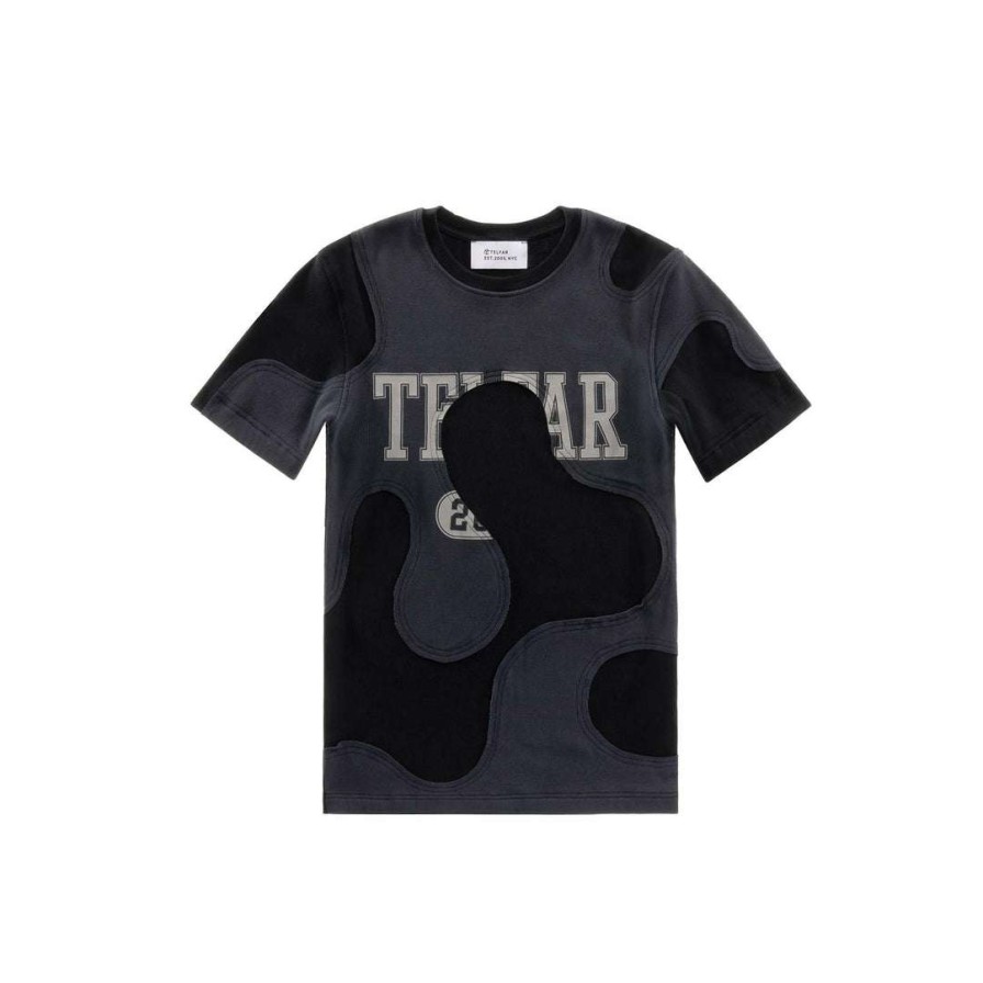 Apparel * | Best Reviews Of Telfar Camo T-Shirt Black/Off-Black