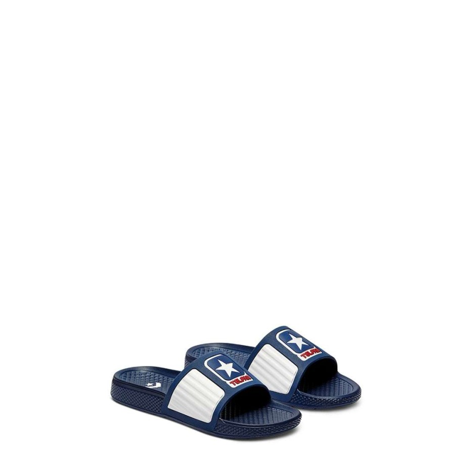 Shoes * | Buy Converse X Telfar Slide Navy