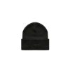 Accessories * | Buy Telfar Embroidered Beanie Black/Black Beanies