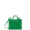 Bags * | Brand New Telfar Shopping Bags Medium Greenscreen Shopping Bag