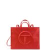 Bags * | Discount Telfar Large Red Shopping Bag