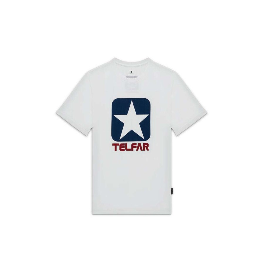 Apparel * | Buy Converse X Telfar T-Shirt White T-Shirts