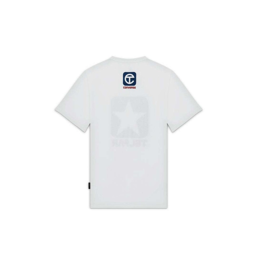 Apparel * | Buy Converse X Telfar T-Shirt White T-Shirts