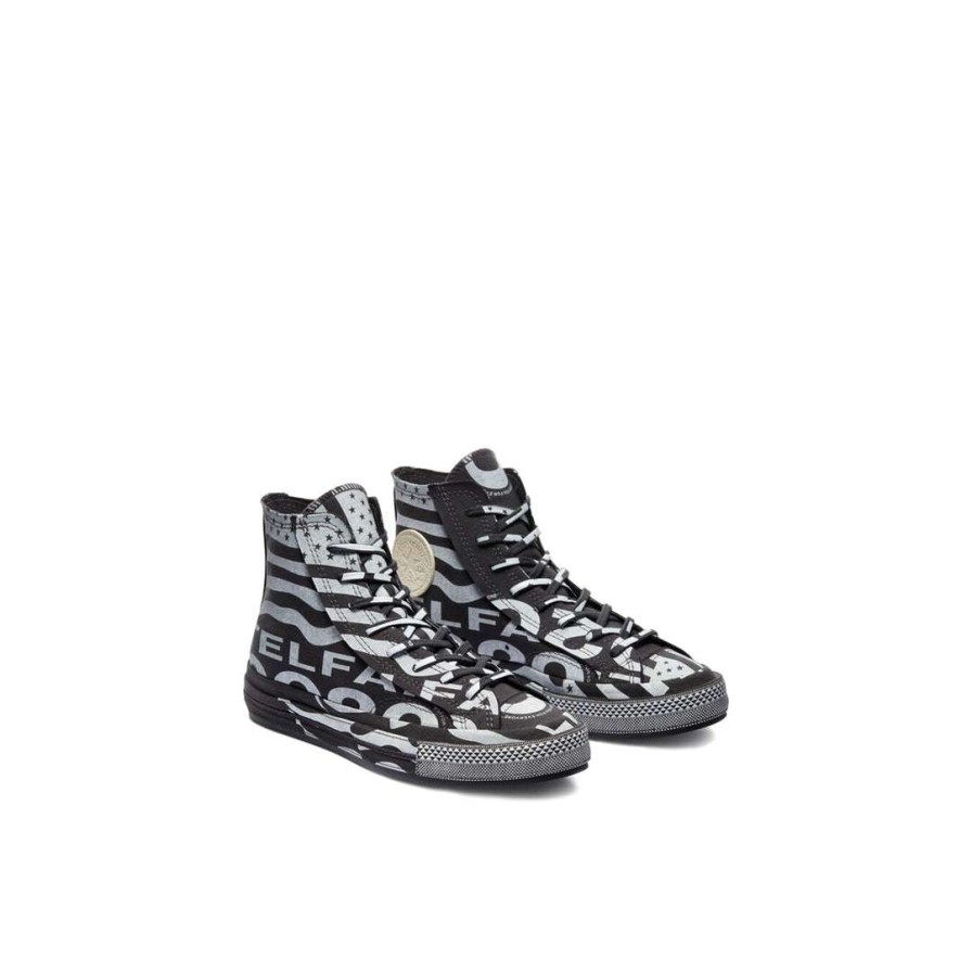 Shoes * | Outlet Converse X Telfar Chuck 70 Black/White