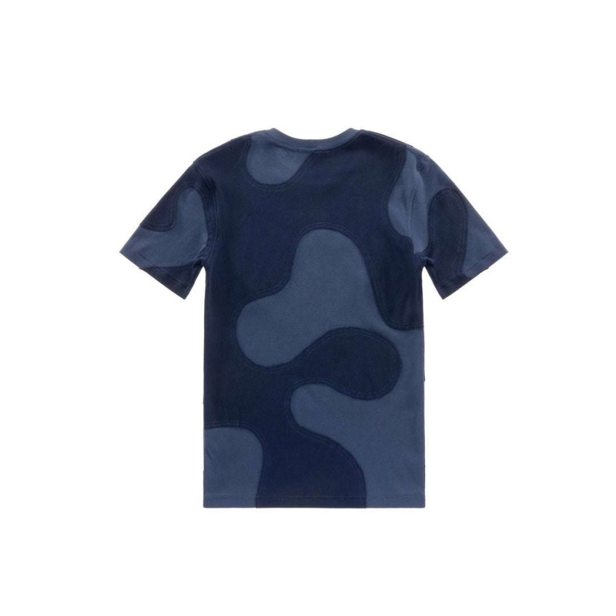 Apparel * | Promo Telfar Camo T-Shirt Navy