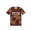 Apparel * | Deals Telfar Camo T-Shirt Chocolate