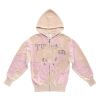 Apparel * | Wholesale Telfar Camo Hoodie Pink/Sand