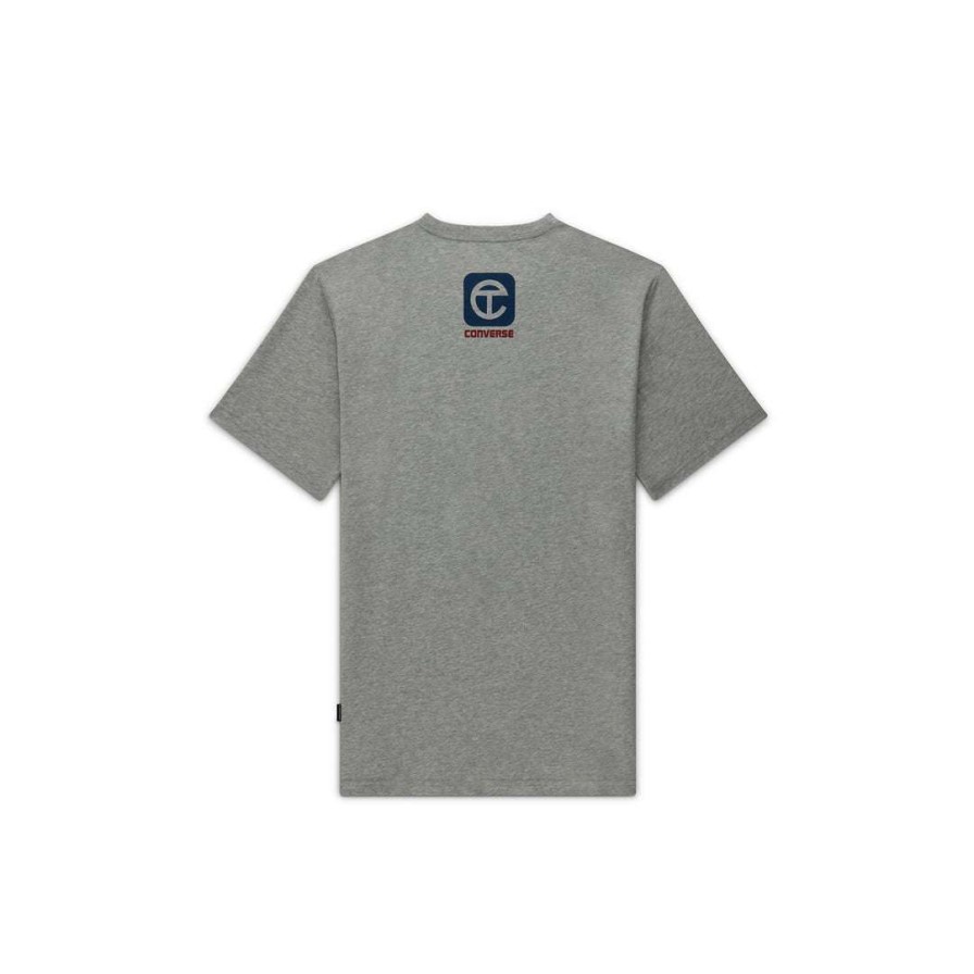 Apparel * | Promo Converse X Telfar T-Shirt Heather Grey