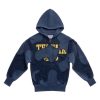 Apparel * | Flash Sale Telfar Camo Hoodie Navy