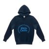 Apparel * | Wholesale White Castle Hoodie Navy Hoodies + Sweats