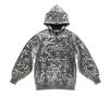 Apparel * | New Moose Knuckles X Telfar Quilted Hoodie Silver