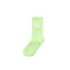 Accessories * | Hot Sale Telfar Athletic Logo Socks Double Mint